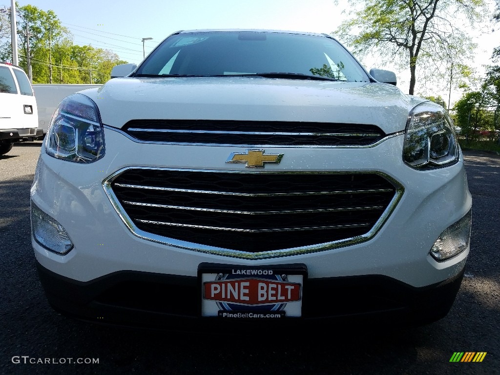 2017 Equinox LT - Summit White / Light Titanium/Jet Black photo #2