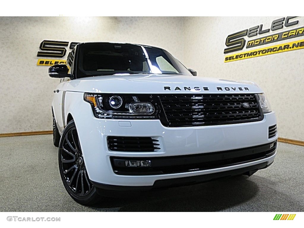 2017 Range Rover Supercharged - Fuji White / Ebony/Ebony photo #7