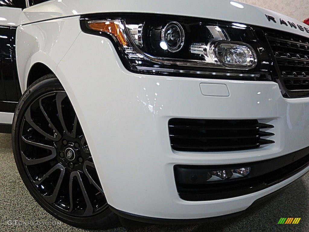 2017 Range Rover Supercharged - Fuji White / Ebony/Ebony photo #9