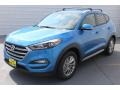 2017 Caribbean Blue Hyundai Tucson SE  photo #3