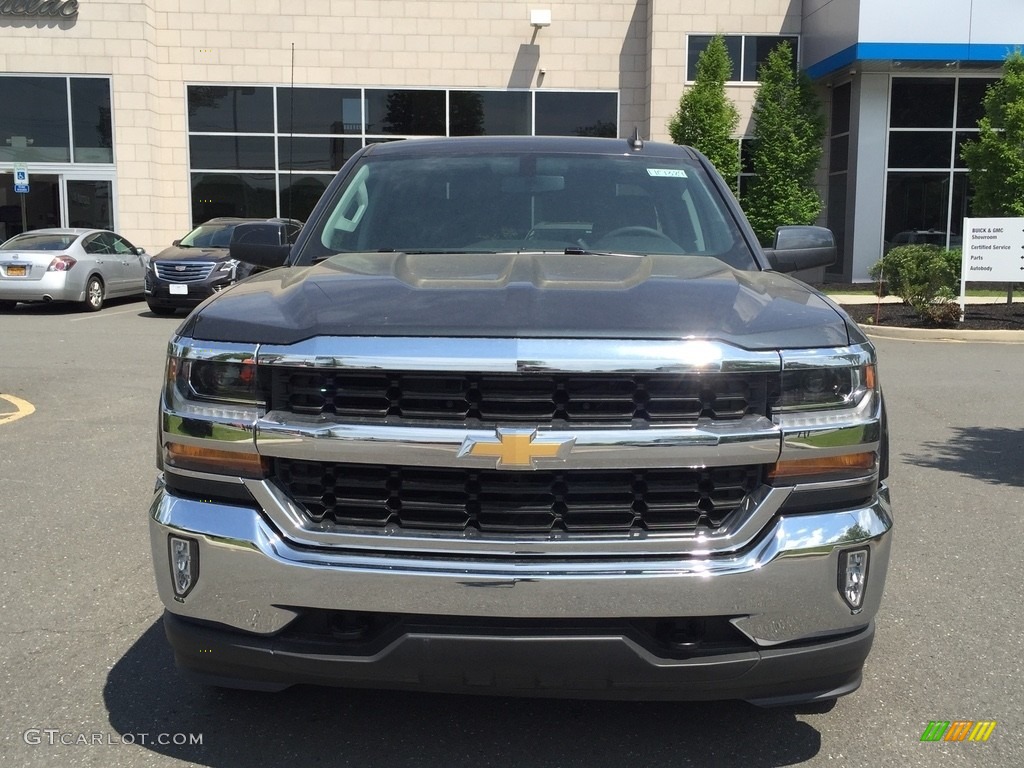 2017 Silverado 1500 LT Crew Cab 4x4 - Graphite Metallic / Jet Black photo #2