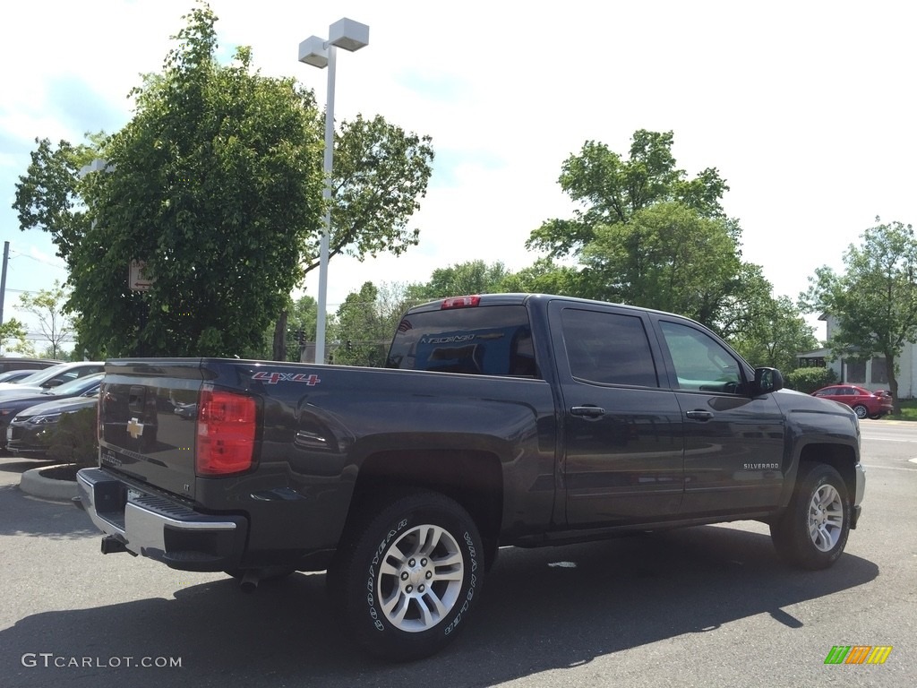 2017 Silverado 1500 LT Crew Cab 4x4 - Graphite Metallic / Jet Black photo #4