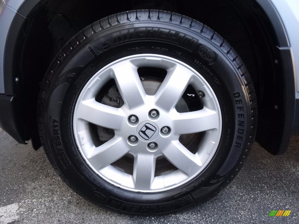 2008 CR-V EX-L 4WD - Glacier Blue Metallic / Gray photo #17