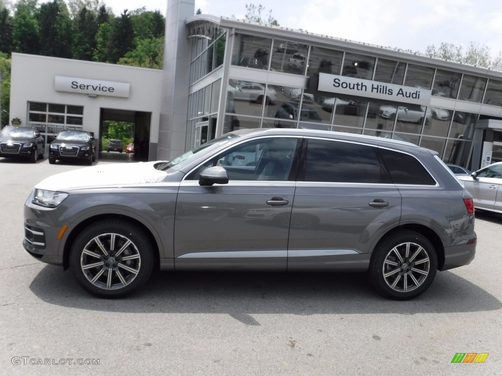 2017 Q7 3.0T quattro Premium Plus - Graphite Gray Metallic / Black photo #2