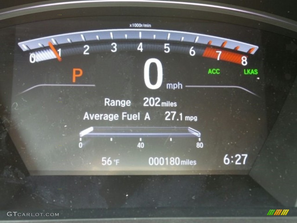 2017 CR-V EX AWD - Molten Lava Pearl / Ivory photo #18