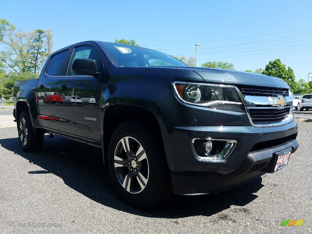 2017 Colorado LT Crew Cab 4x4 - Graphite Metallic / Jet Black photo #1