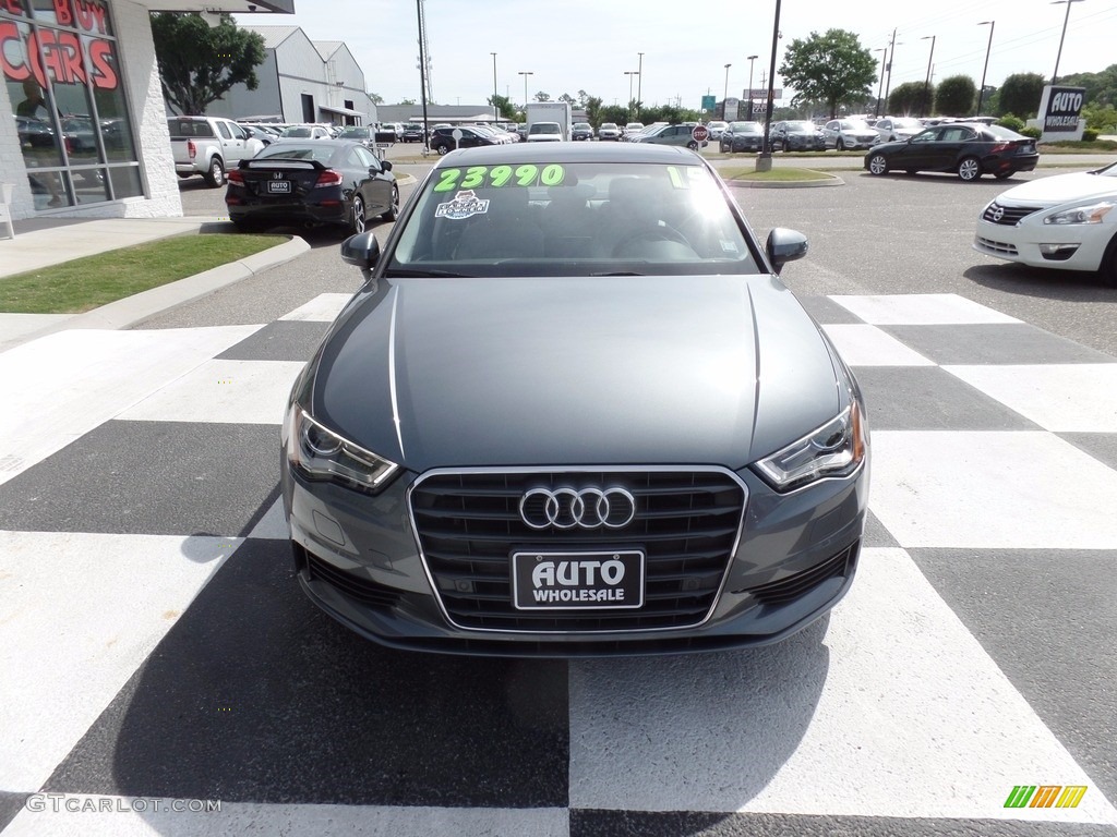 2015 A3 1.8 Premium - Lotus Gray Metallic / Titanium Gray photo #2