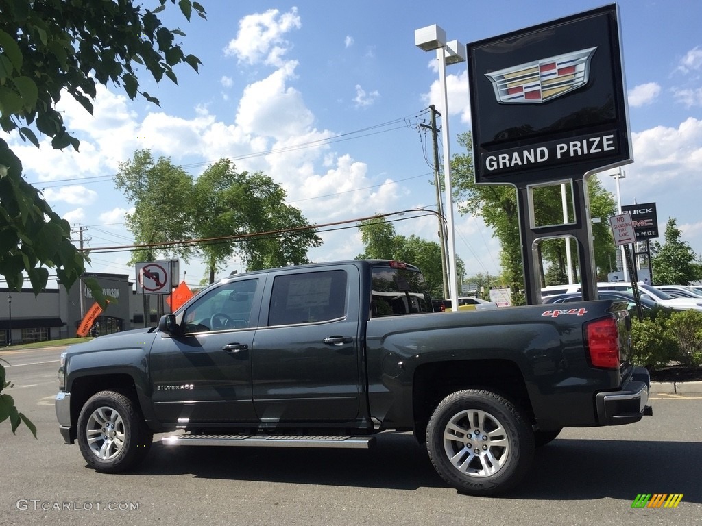 2017 Silverado 1500 LT Crew Cab 4x4 - Graphite Metallic / Jet Black photo #6