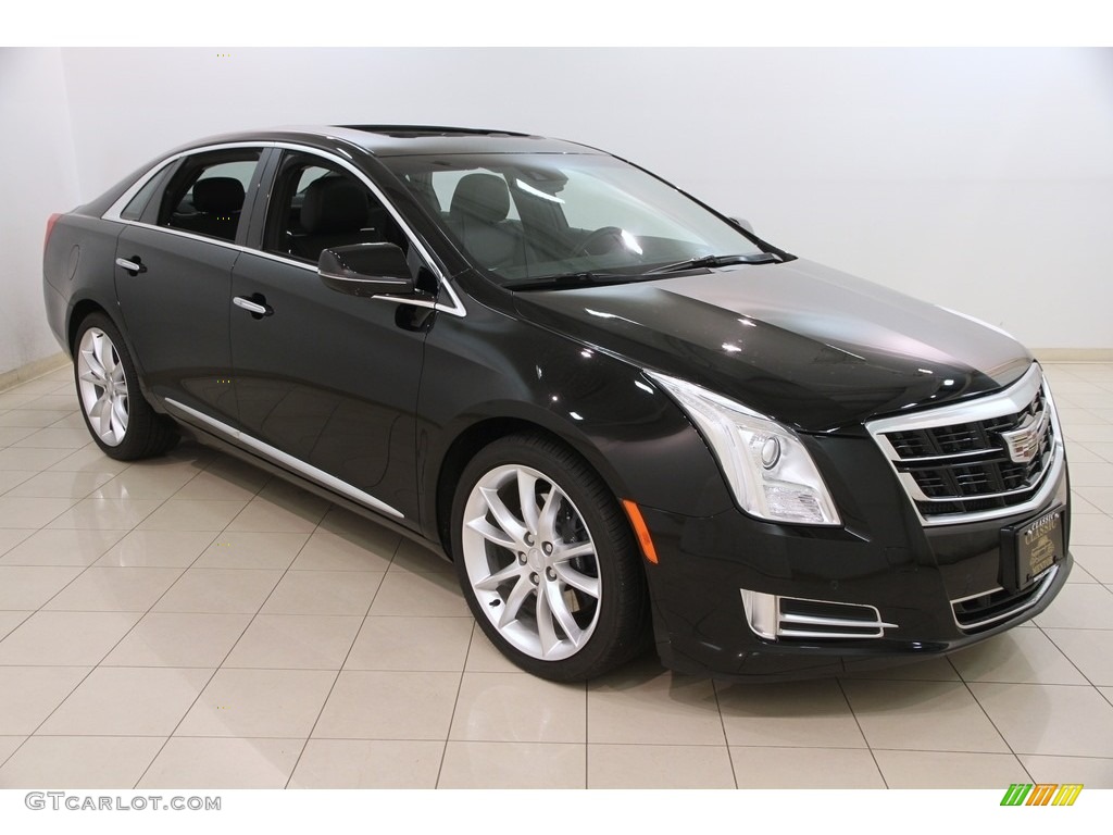 2017 XTS Premium Luxury AWD - Stellar Black Metallic / Jet Black photo #1