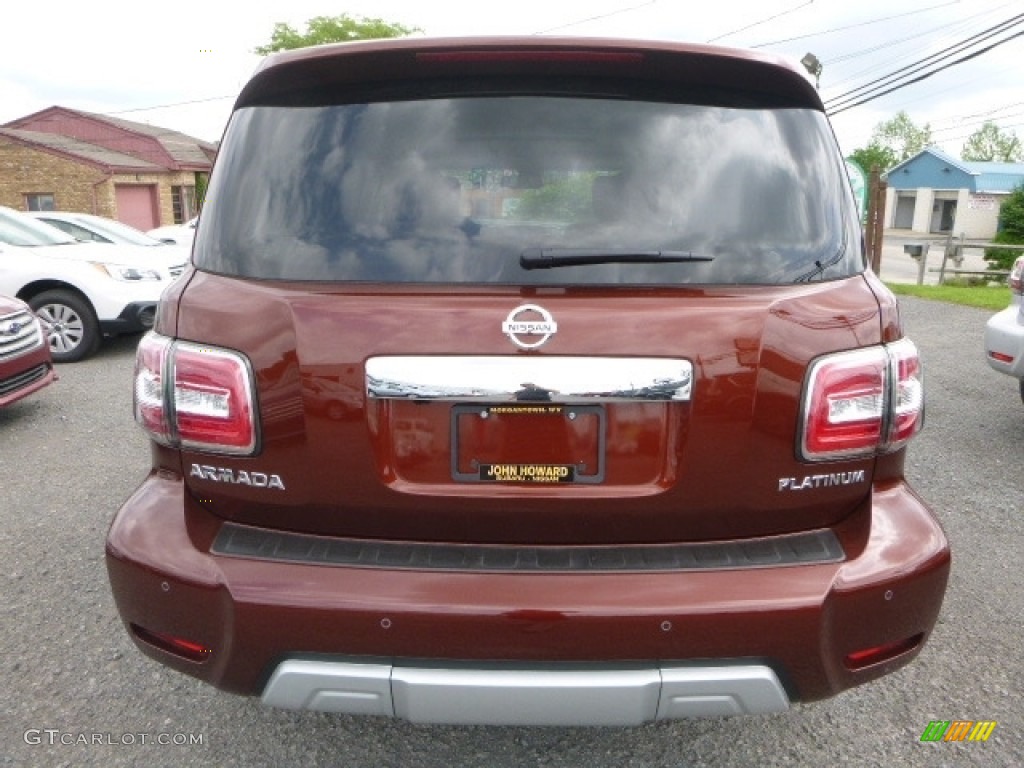 2017 Armada Platinum 4x4 - Forged Copper / Tan photo #5
