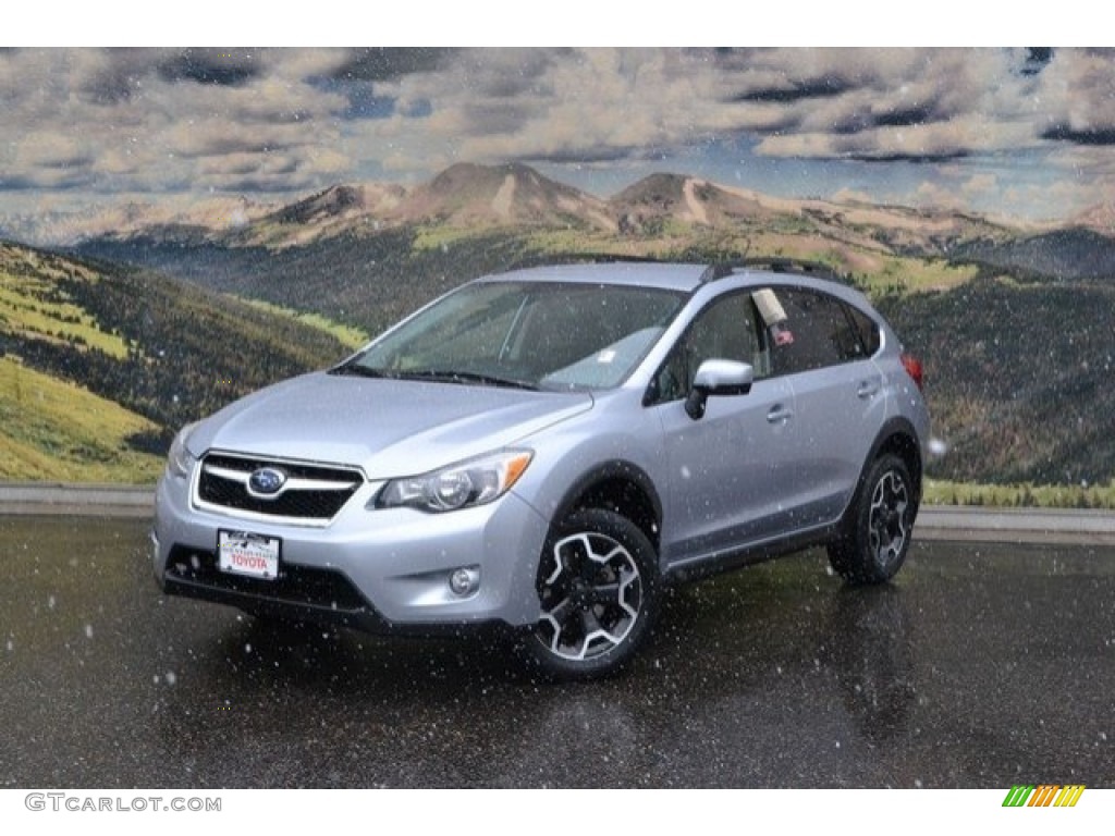 2015 XV Crosstrek 2.0i Premium - Ice Silver Metallic / Black photo #5