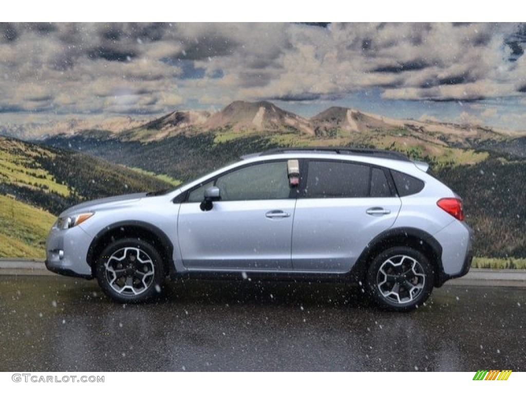 2015 XV Crosstrek 2.0i Premium - Ice Silver Metallic / Black photo #6