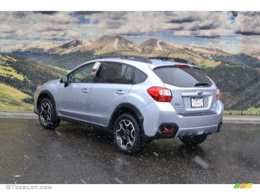 2015 XV Crosstrek 2.0i Premium - Ice Silver Metallic / Black photo #8