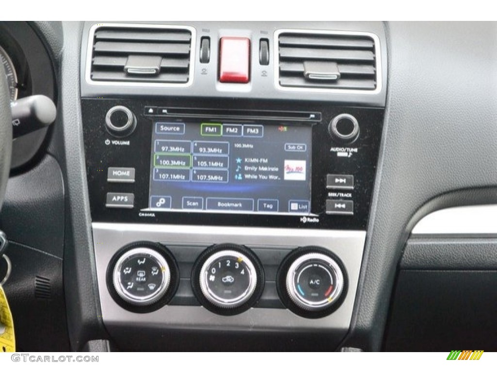 2015 XV Crosstrek 2.0i Premium - Ice Silver Metallic / Black photo #14