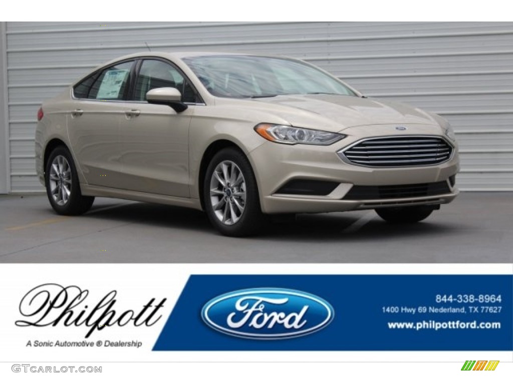 White Gold Ford Fusion