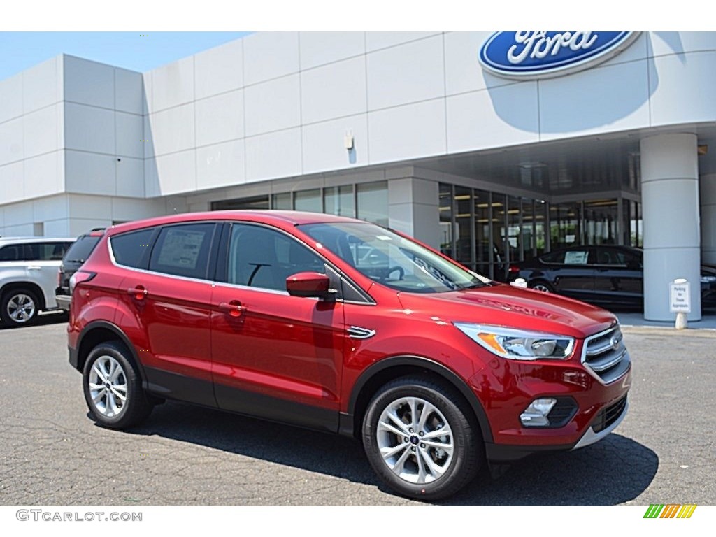 2017 Escape SE - Ruby Red / Charcoal Black photo #1