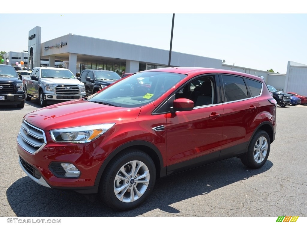 2017 Escape SE - Ruby Red / Charcoal Black photo #3