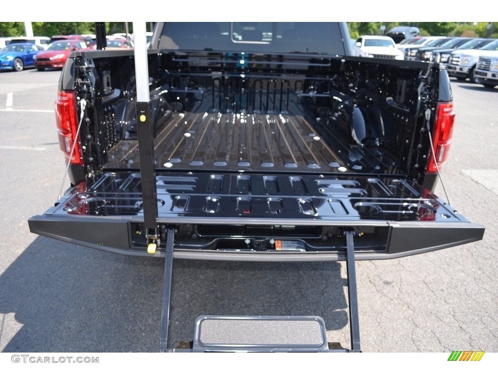 2017 F150 Limited SuperCrew 4x4 - Shadow Black / Limited Black/Mojave photo #6