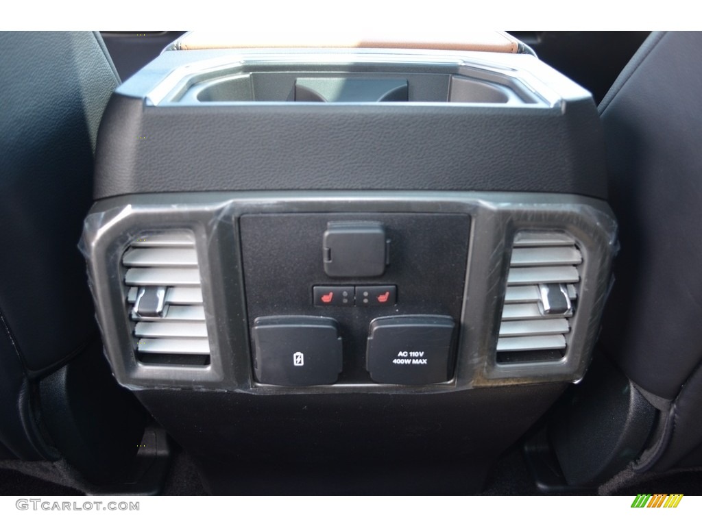 2017 F150 Limited SuperCrew 4x4 - Shadow Black / Limited Black/Mojave photo #12