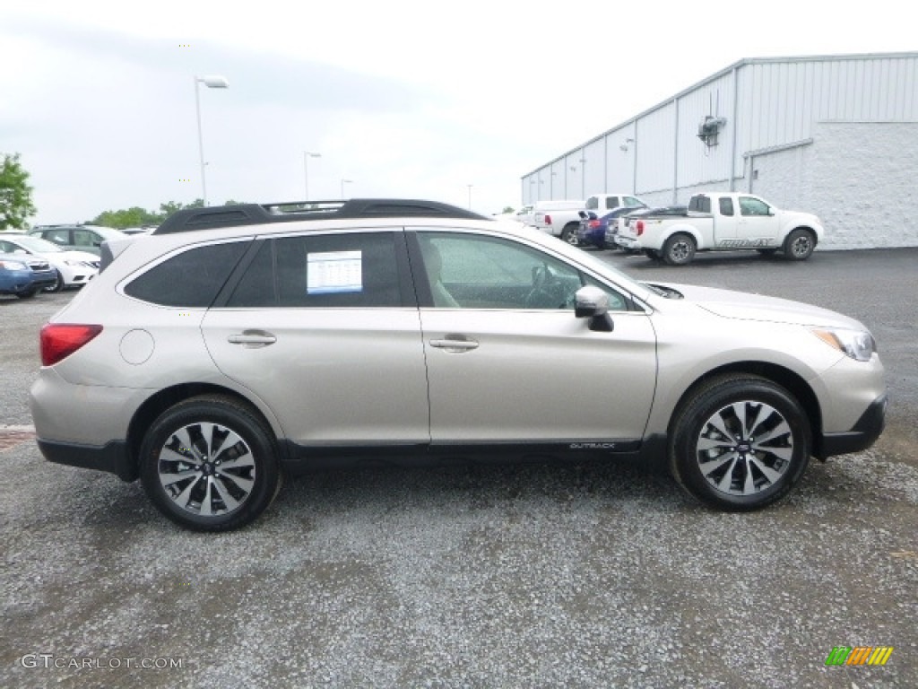 2017 Outback 2.5i Limited - Tungsten Metallic / Warm Ivory photo #3