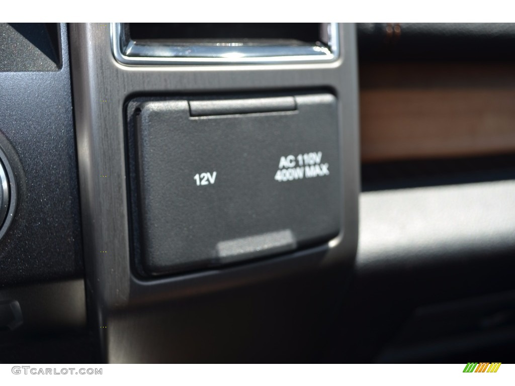 2017 F150 Limited SuperCrew 4x4 - Shadow Black / Limited Black/Mojave photo #23