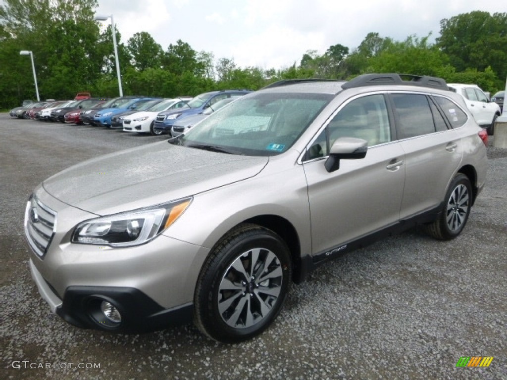 2017 Outback 2.5i Limited - Tungsten Metallic / Warm Ivory photo #13