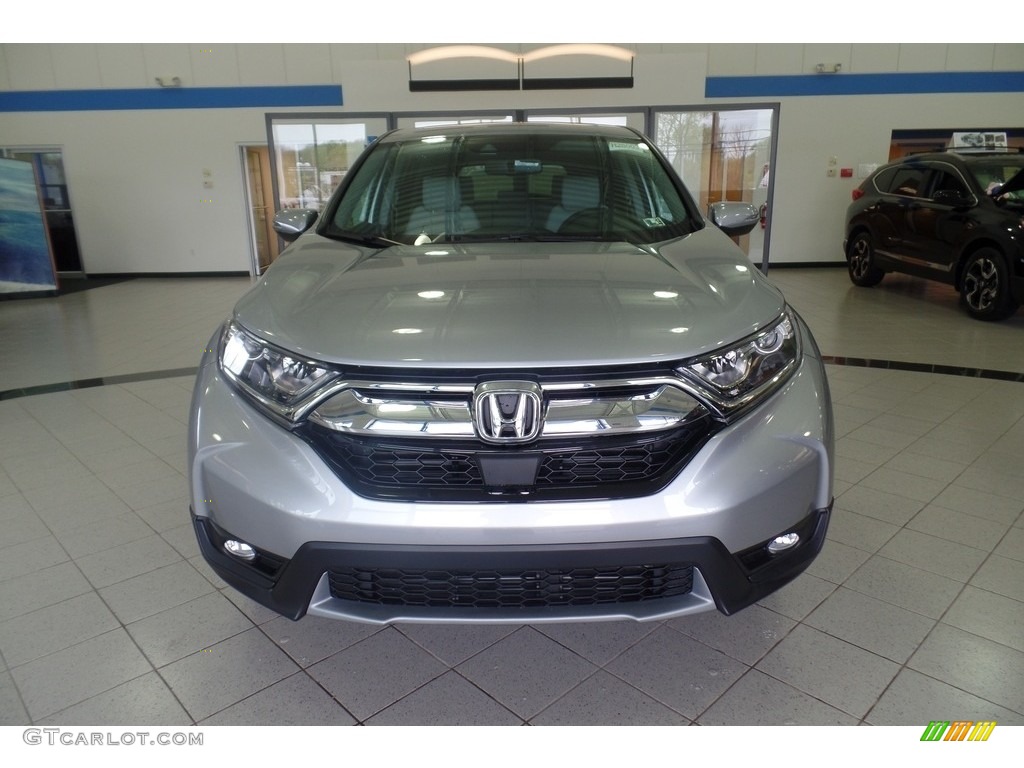 2017 CR-V EX-L AWD - Lunar Silver Metallic / Gray photo #3