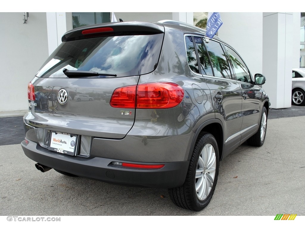 2016 Tiguan SE - Pepper Gray Metallic / Charcoal photo #10