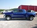 Blue Streak Pearl - 3500 Laramie Mega Cab 4x4 Dual Rear Wheel Photo No. 2