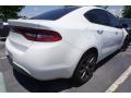 2015 Bright White Dodge Dart SE  photo #3