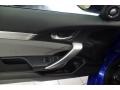 2017 Aegean Blue Metallic Honda Civic EX-T Coupe  photo #8