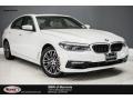 2017 Mineral White Metallic BMW 5 Series 540i Sedan  photo #1