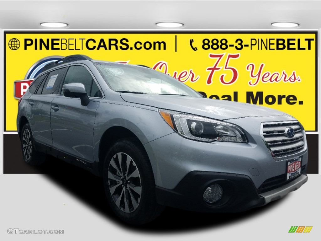 2017 Outback 3.6R Limited - Ice Silver Metallic / Slate Black photo #1