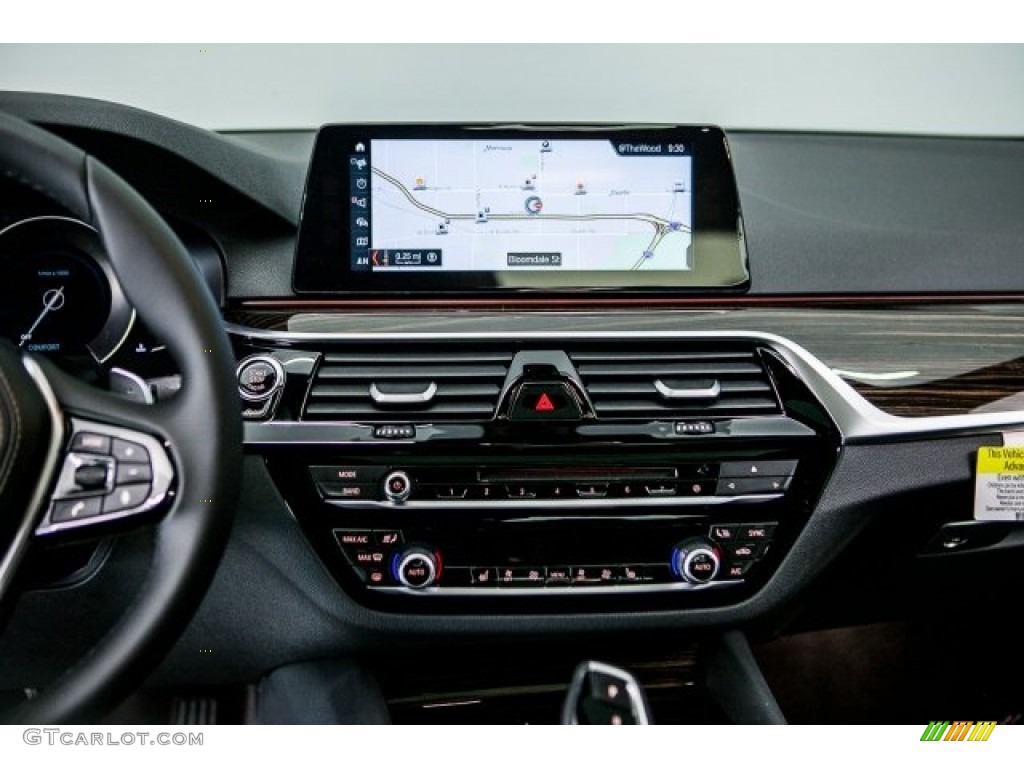 2017 5 Series 530i Sedan - Glacier Silver Metallic / Black photo #6