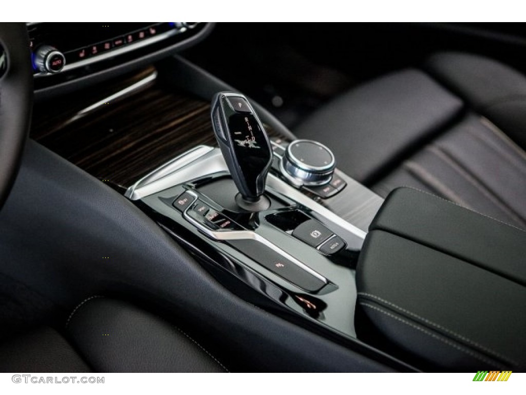 2017 5 Series 530i Sedan - Glacier Silver Metallic / Black photo #7