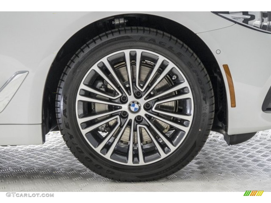 2017 5 Series 530i Sedan - Mineral White Metallic / Ivory White photo #9