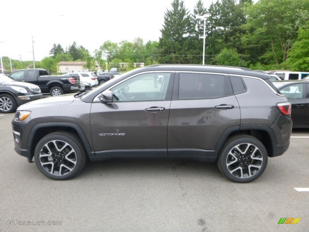 2017 Compass Limited 4x4 - Granite Crystal Metallic / Black photo #2