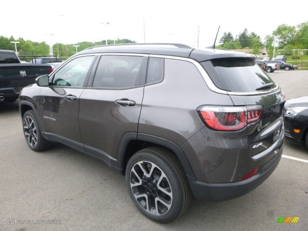 2017 Compass Limited 4x4 - Granite Crystal Metallic / Black photo #3