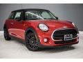 Blazing Red Metallic 2017 Mini Hardtop Cooper 2 Door Exterior