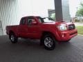 2008 Radiant Red Toyota Tacoma V6 PreRunner Access Cab  photo #4