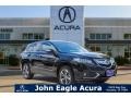 2017 Crystal Black Pearl Acura RDX Advance AWD  photo #1