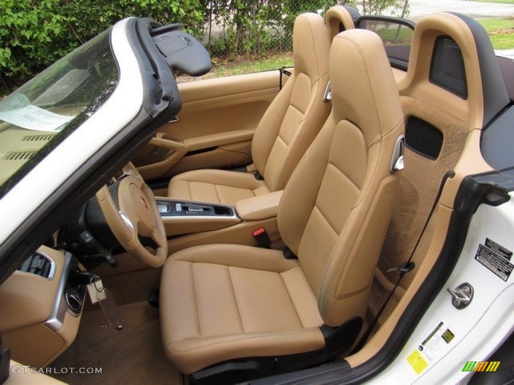 2015 Boxster S - White / Luxor Beige photo #3