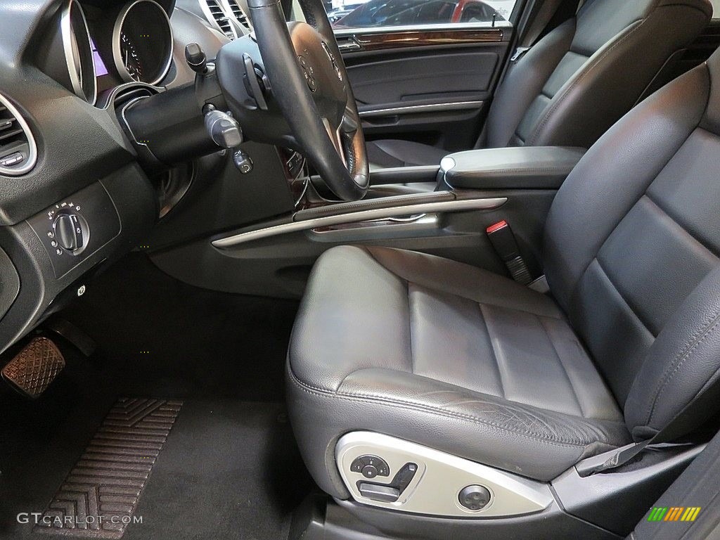 2011 ML 350 4Matic - Palladium Silver Metallic / Black photo #12