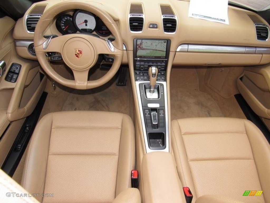 2015 Boxster S - White / Luxor Beige photo #4