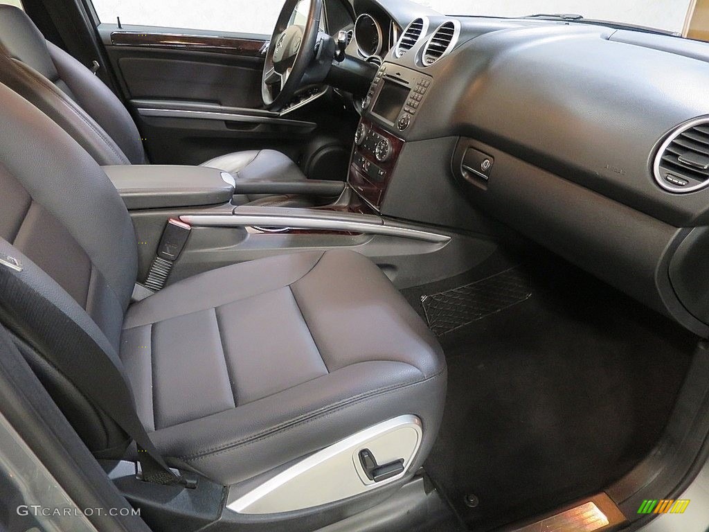 2011 ML 350 4Matic - Palladium Silver Metallic / Black photo #13