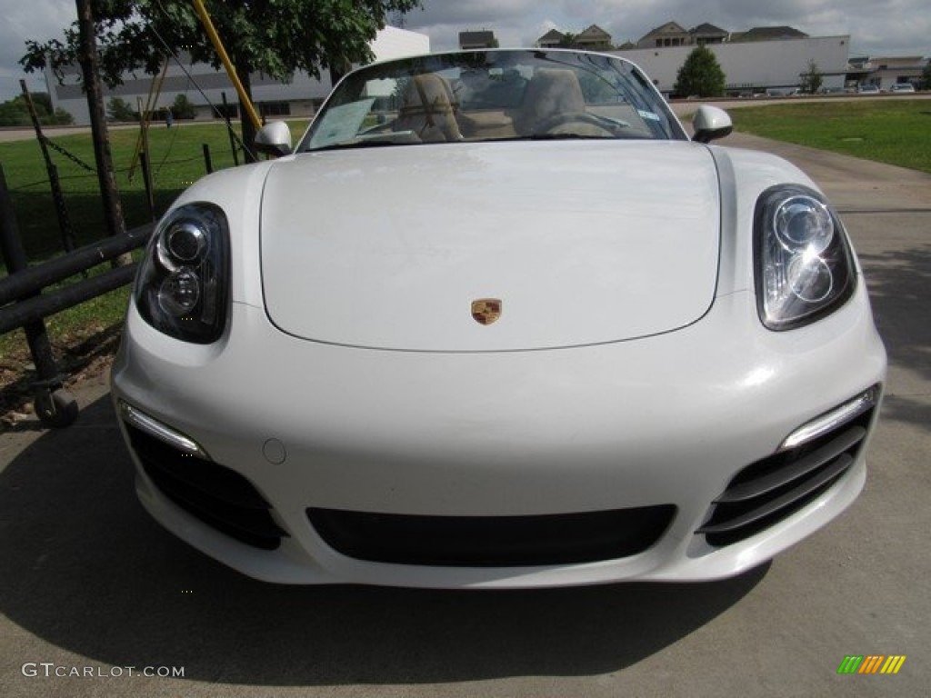 2015 Boxster S - White / Luxor Beige photo #8