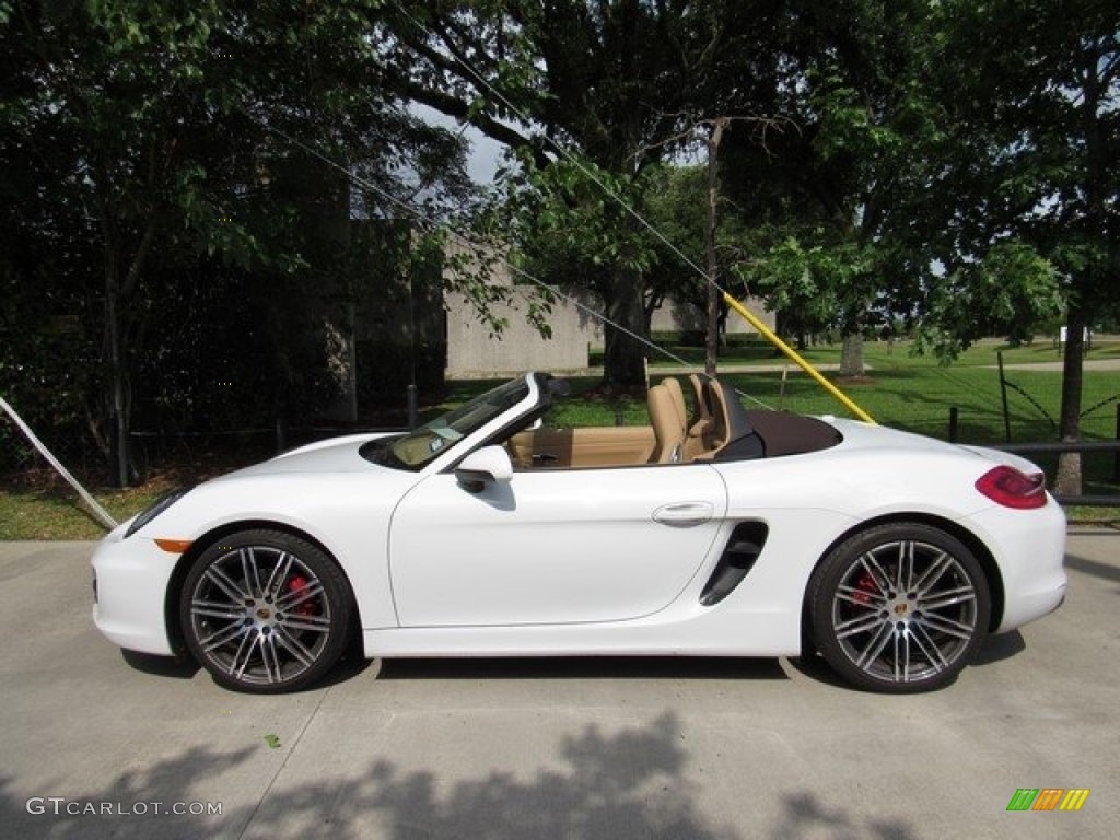 2015 Boxster S - White / Luxor Beige photo #10