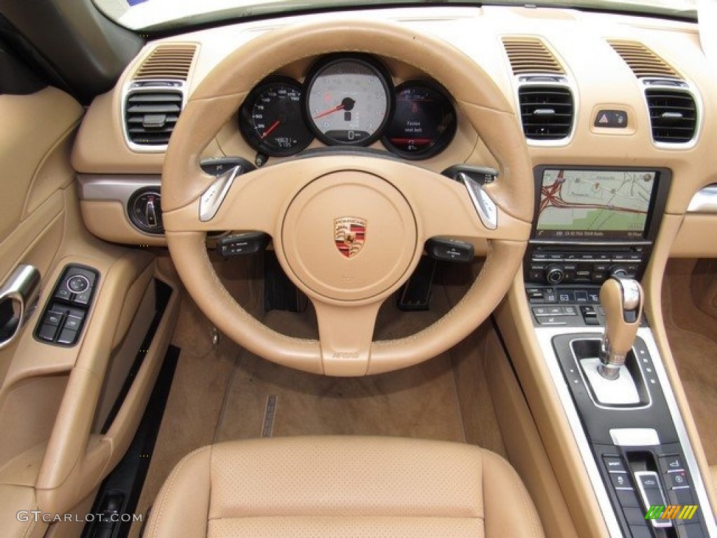 2015 Boxster S - White / Luxor Beige photo #12