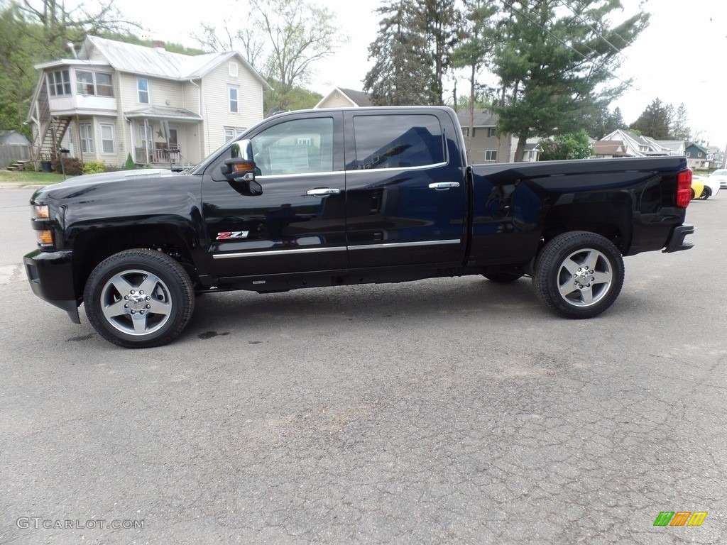 2017 Silverado 2500HD LTZ Crew Cab 4x4 - Black / Jet Black photo #3