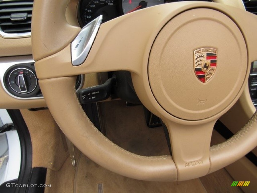 2015 Boxster S - White / Luxor Beige photo #24